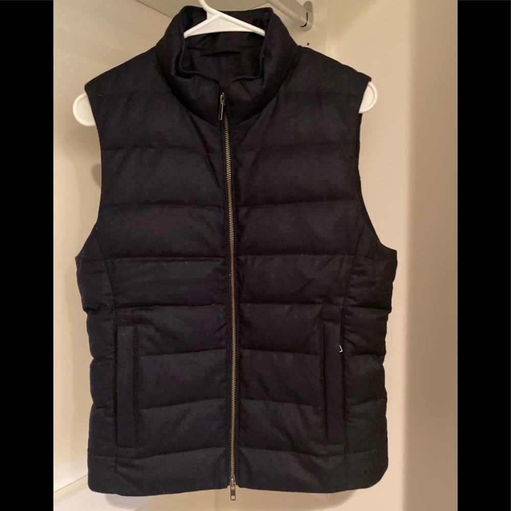 Suitsupply Navy - VBC Super 120 Wool And Down Vest